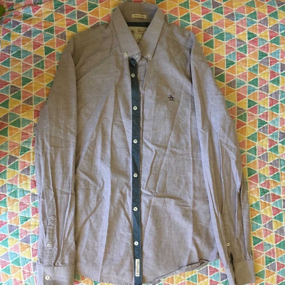Original Penguin button down shirt.